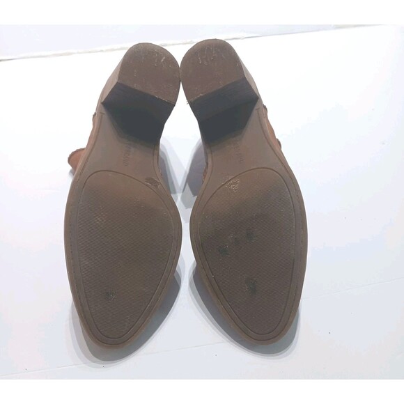 Lucky Brand Women's Brown Leather Pincah Ankle Boots Size 7.5 - Picture 6 of 7